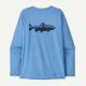 Patagonia W's L/S Cap Cool Daily Graphic Shirt - Waters
