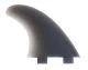FCS M5 Smoke Softflex Tri Fin Set