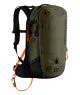 That is a Avalanche Backpack; Ortovox Avabag Litric Freeride 28 dark wild herbs dark wild herbs