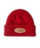 That is a Patagonia Brodeo Beanie Oval Logo: Amanita Red Oval Logo: Amanita Red