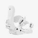 That is a Snowboard Bindings; Union Trilogy white white