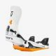 That is a Snowboard Bindings; Union Atlas Step On White/Orange White/Orange
