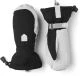 That is a Skigloves;Snowboard.gloves Hestra Women's Patrol Gauntlet - mitten Black