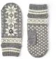 That is a Skigloves;Snowboard.gloves Hestra Isvik Mitten grey offwhite