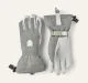 That is a Skigloves;Snowboard.gloves Hestra Women's Patrol Gauntlet - 5 finger light grey
