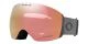 That is a Snowgoggles Oakley Flight Deck L Forged Iron Prizm Rose Gold Prizm Rose Gold
