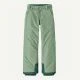 That is a Snowboard Pants; Ski Pants; for Kids Patagonia K's Powder Town Pants Ellwood Green Ellwood Green