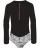 That is a Rashguard; Roxy Pro Surf LS ONESIE Anthracite Popiscus Anthracite Popiscus