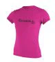 That is a Rashguard; Lycrasuit O'Neill WMS Basic Skins S/S Sun Shirt FoxPink FoxPink