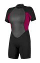 That is a Wetsuit; Surfsuit O'Neill Wms Reactor-2 2mm Back Zip S/S Spring BLK/PunkPNK BLK/PunkPNK