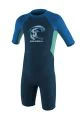 That is a Wetsuit; Surfsuit O'Neill Toddler Reactor-2 2mm Back Zip S/S Spring - Boys Slate/LightAqua