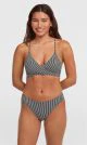 That is a Bikini O'Neill Baay Maoi Bikini Set Black Micro Stripe