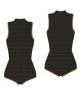 That is a Swimsuit Billabong Tanlines High Neck Glider 1PC Black Black