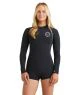That is a Wetsuit;Neoprene Suit; Billabong Spring Fever Natural LS Spring Black Black