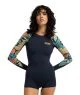 That is a Wetsuit;Neoprene Suit; Billabong Spring Fever Natural LS Spring Black Pebble Black Pebble