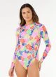 That is a Rashguard; Lycrasuit Rip Curl Party Wave UPF Surf Suit Multi Multi