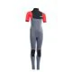 That is a Wetsuit; Surfsuit ION Capture 3/2 SS BZ Junior Steel/Blue/Red Steel/Blue/Red