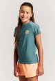 That is a Lycra; Rashguard Protest PRTSherrys JR surf T short sleeves Laurelgreen Laurelgreen