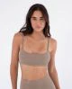 That is a Top; Shirt Hurley Active Top Seamless Taupe Taupe