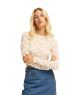 That is a Longsleeve Shirt Billabong Way Out Lace Salt Crystal Salt Crystal