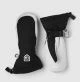 That is a Skigloves;Snowboard.gloves Hestra Heli Ski Female - Mitt Black/Offwhite