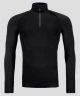 That is a Layering Ortovox 230 Competition ZIP Neck M Black raven