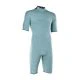 That is a Neoprene; Wetsuit; Surfing ION Seek Core 2/2 Shorty SS Back Zip Men Lagoon-Green Lagoon-Green