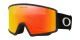 That is a Snowgoggles Oakley Target Line L Matte Black Fire Irid. Fire Irid.
