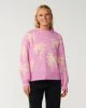 That is a Sweater Rip Curl Retro Swell Palm Jacquard Crew Lilac Lilac
