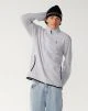 That is a Pullover Rip Curl S-Series Polar ZIP Thru Crew Storm Grey Storm Grey