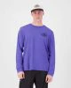 That is a Merino Shirt Mons Royale Mens Icon Merino Long Sleeve blue dusk blue dusk