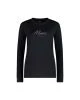 That is a First Layer Mons Royale Womens Yotei Classic Long Sleeve Black Black